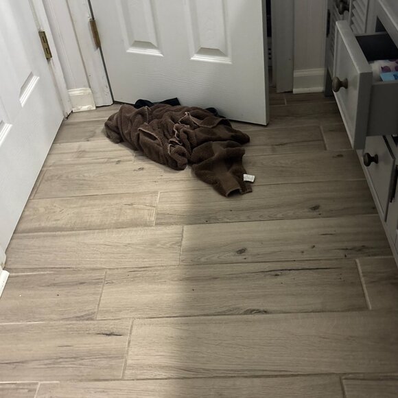 Floral Back Tie Puff Sleeve Dress - originally 20  AT LOWEST RECOMMENDED LISTING - Picture 5 of 6